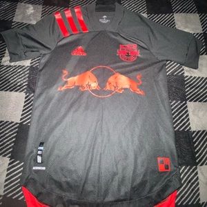 New York redbull soccer jersey